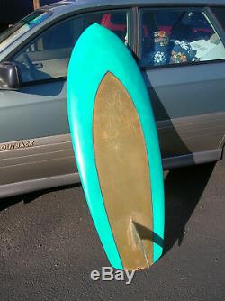 Super Rare Vintage George Greenough 1969 kneeboard surfboard surfing surf