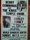 Super Rare Vintage Gospel Artist Shirley Finney Signed Concert Poster