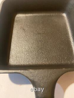 Super Rare Vintage Griswold Cast Square Toy Skillet (p/n 775) Excellent Shape