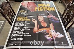 Super Rare Vintage HUGE Pulp Fiction Movie POSTER 1994 Cannes French 39x55