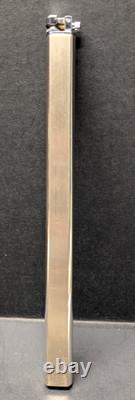 Super Rare Vintage Hadson Party Lite Lighter 925 Sterling Sleeve Made in Japan
