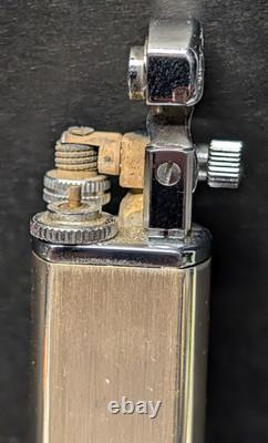 Super Rare Vintage Hadson Party Lite Lighter 925 Sterling Sleeve Made in Japan