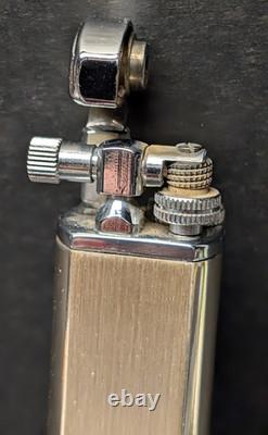 Super Rare Vintage Hadson Party Lite Lighter 925 Sterling Sleeve Made in Japan