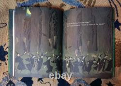 Super Rare Vintage Halloween Art Hardcover A Woggle Of Witches 1971 Please Read