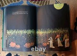 Super Rare Vintage Halloween Art Hardcover A Woggle Of Witches 1971 Please Read