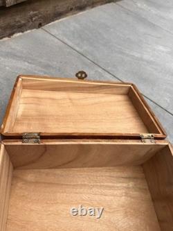 Super Rare Vintage Hand Carved Wooden box with incredibly beautiful carvings