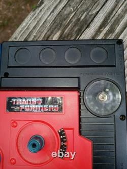 Super Rare! Vintage Hasbro/NASTA G1 Transformers 1984 Tech Specometer 11 Eleven