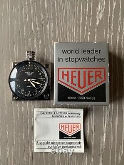 Super Rare Vintage Heuer Master Time 24hr 8 day Timer Monte Carlo