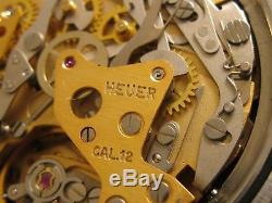 Super Rare! Vintage Heuer Montreal Automatic Chronograph cal. 12 1970's