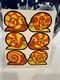 Super Rare Vintage Jan Pienkowski Snails Stickers- England