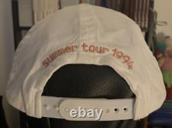 Super Rare Vintage Janet Jackson Summer Tour 1994 Embroidered Hat Cap White