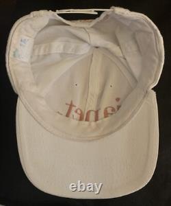 Super Rare Vintage Janet Jackson Summer Tour 1994 Embroidered Hat Cap White