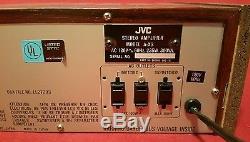 Super Rare! Vintage Jvc A-x3 Super-a Stereo Integrated Amplifier Works Great