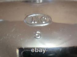 Super Rare Vintage KC HiLites KC-5YQ Chrome Rectangular Fog Light