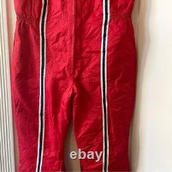 Super Rare Vintage Kawasaki Snow Mobile / Snow Overall Pants. Size XL