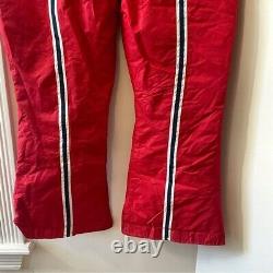 Super Rare Vintage Kawasaki Snow Mobile / Snow Overall Pants. Size XL