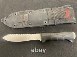 Super Rare Vintage Kershaw 1005 Sawback Survival KnifeFAST SHIP