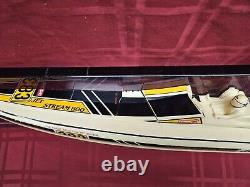 Super Rare Vintage Kyosho Jet Stream 800 RC Racing Boat Store Display Sign