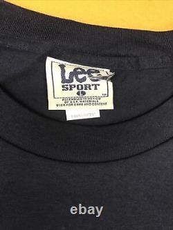 Super Rare Vintage Lee Sport Test Print 2000 Nba Finals Portland Trailblazers
