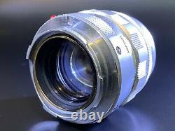 Super Rare Vintage Leica Summilux-M 50mm f/1.4 Aspherical Lens Silver with Hood