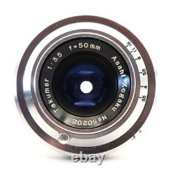 Super Rare! Vintage Lens? Pentax Takumar 50mm f/3.5 M37 mount for Asahiflex JPN