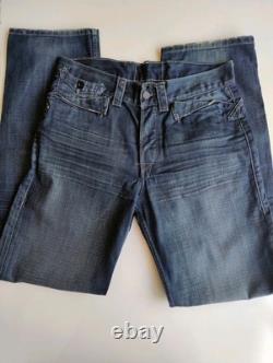 Super Rare Vintage Levi's Buckle Back Button Fly Jeans Size 32x34 Western