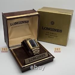 Super Rare Vintage Longines LED Digital Watch with Case & Box Works Great
