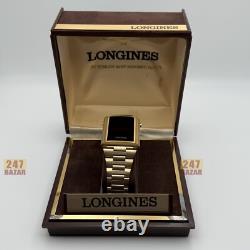 Super Rare Vintage Longines LED Digital Watch with Case & Box Works Great
