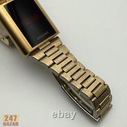 Super Rare Vintage Longines LED Digital Watch with Case & Box Works Great