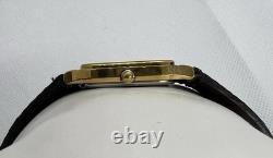 Super Rare Vintage Luxury GP Rectangular Tank BULOVA Men Watch 80s