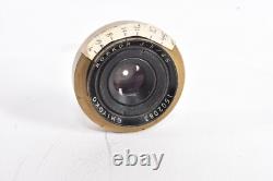 Super Rare Vintage MINOLTA CHIYOKO ROKKOR 45mm f 35 BRASS LENS l39 G2U