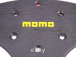 Super Rare Vintage MOMO Formula Steering Wheel 1998-350mm Leather Horn Buttons