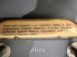 Super Rare Vintage Magnetic Media Preserver Case Co-Netic Perfection Mica Co
