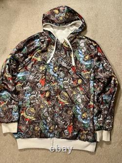 Super Rare Vintage Marc Ecko Reversible Hoodie Men's Size L