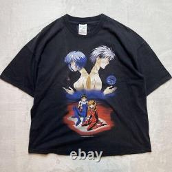 Super Rare Vintage Masterpiece Evangelion Neon Genesis Anime T-Shirt 1999 90S