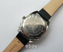 Super Rare Vintage Maty French Divers Mens Watch With Compass Antichoc Movement