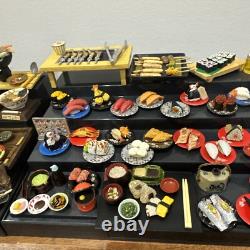 Super Rare Vintage Mini Japanese Collectables Food Lot Bundle Toy Model Sushi