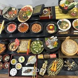 Super Rare Vintage Mini Japanese Collectables Food Lot Bundle Toy Model Sushi