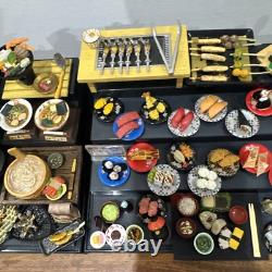 Super Rare Vintage Mini Japanese Collectables Food Lot Bundle Toy Model Sushi