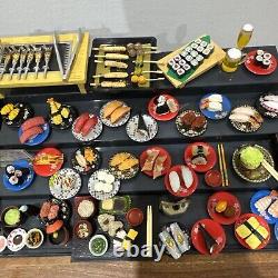 Super Rare Vintage Mini Japanese Collectables Food Lot Bundle Toy Model Sushi