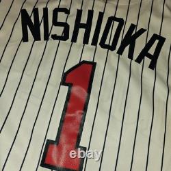 Super Rare Vintage Minnesota Twins Tsuyoshi Nishioka MLB Stitched Jersey XXL