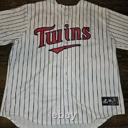 Super Rare Vintage Minnesota Twins Tsuyoshi Nishioka MLB Stitched Jersey XXL