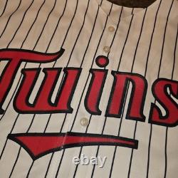 Super Rare Vintage Minnesota Twins Tsuyoshi Nishioka MLB Stitched Jersey XXL