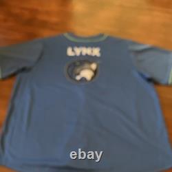 Super Rare Vintage Minnesota Twins X Minnesota Lynx MLB WNBA Stitched Jersey XXL