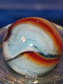 Super Rare Vintage Mint Christensen Agate Marble Colorful Swirls