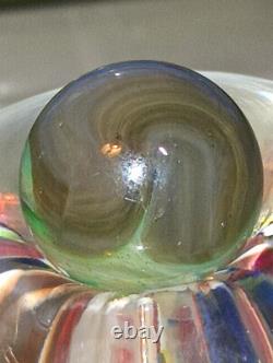 Super Rare Vintage Mint Christensen Agate Marble With Great Colors