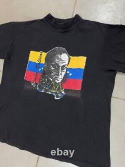 Super Rare Vintage Nike Challenge Court Simon Bolivar Tee made in USA