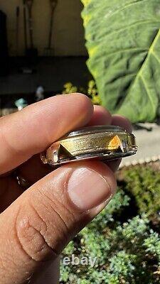 Super Rare Vintage Nivada Alerta Alarm Indicator Mens Watch Manual Wind