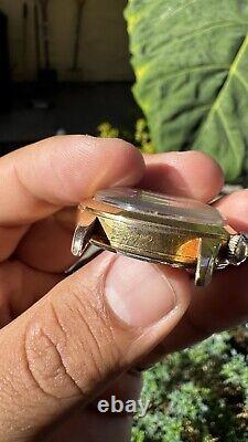 Super Rare Vintage Nivada Alerta Alarm Indicator Mens Watch Manual Wind