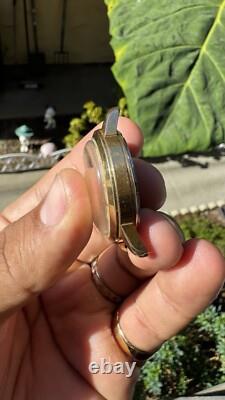 Super Rare Vintage Nivada Alerta Alarm Indicator Mens Watch Manual Wind